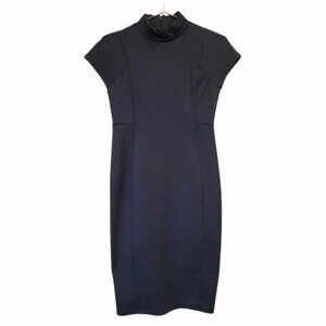 Zara | BodyCon Midi Dress, Navy Blue